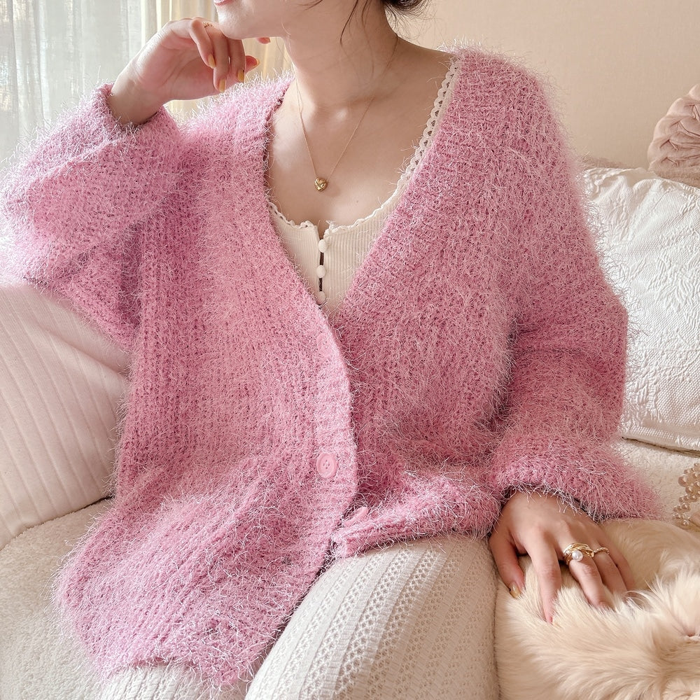 ★Shaggyニットガウン2025