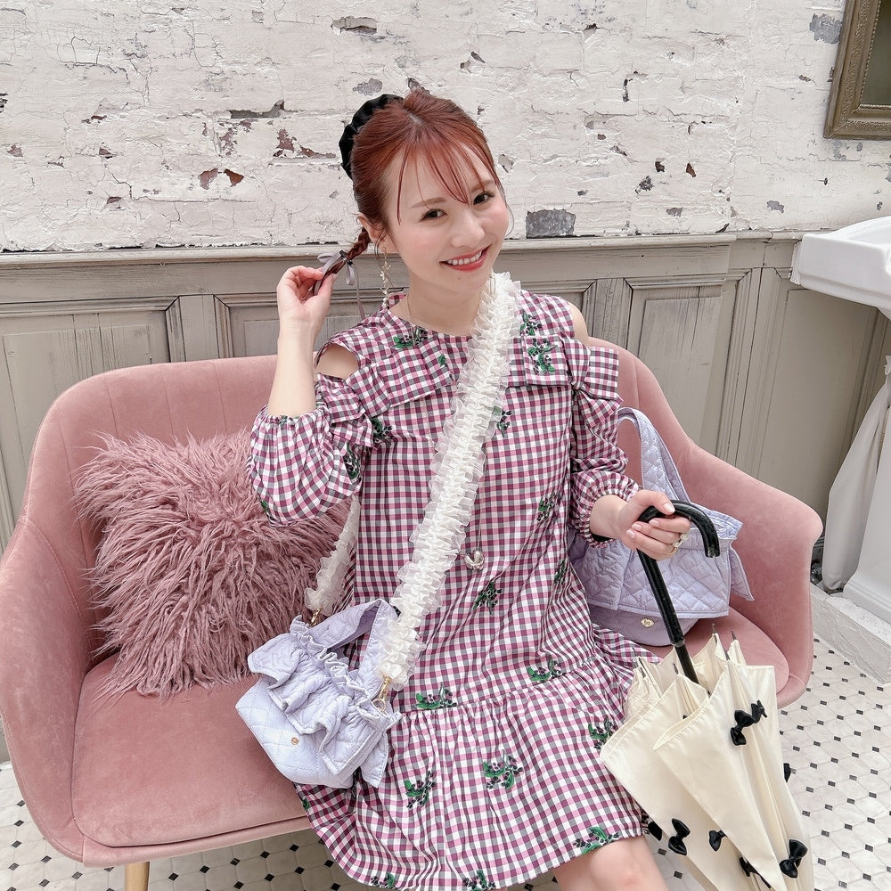 フリルストラップ Odette【太幅】