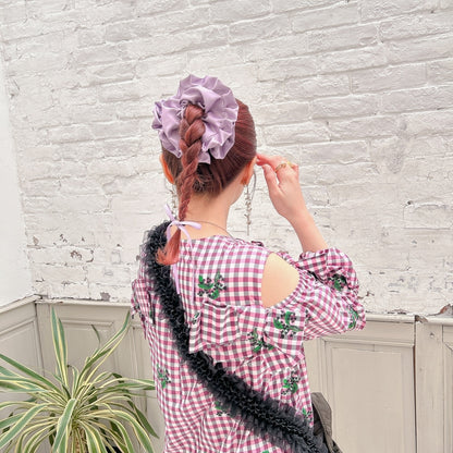 サテンフリルシュシュ Juliette