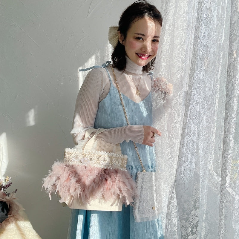 トート Wintry Meghan【スモーキーピンク】