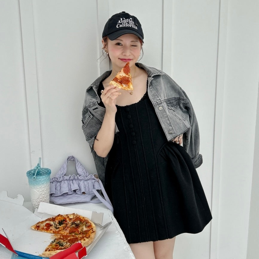 ★Volumeスリーブショートデニムジャケット