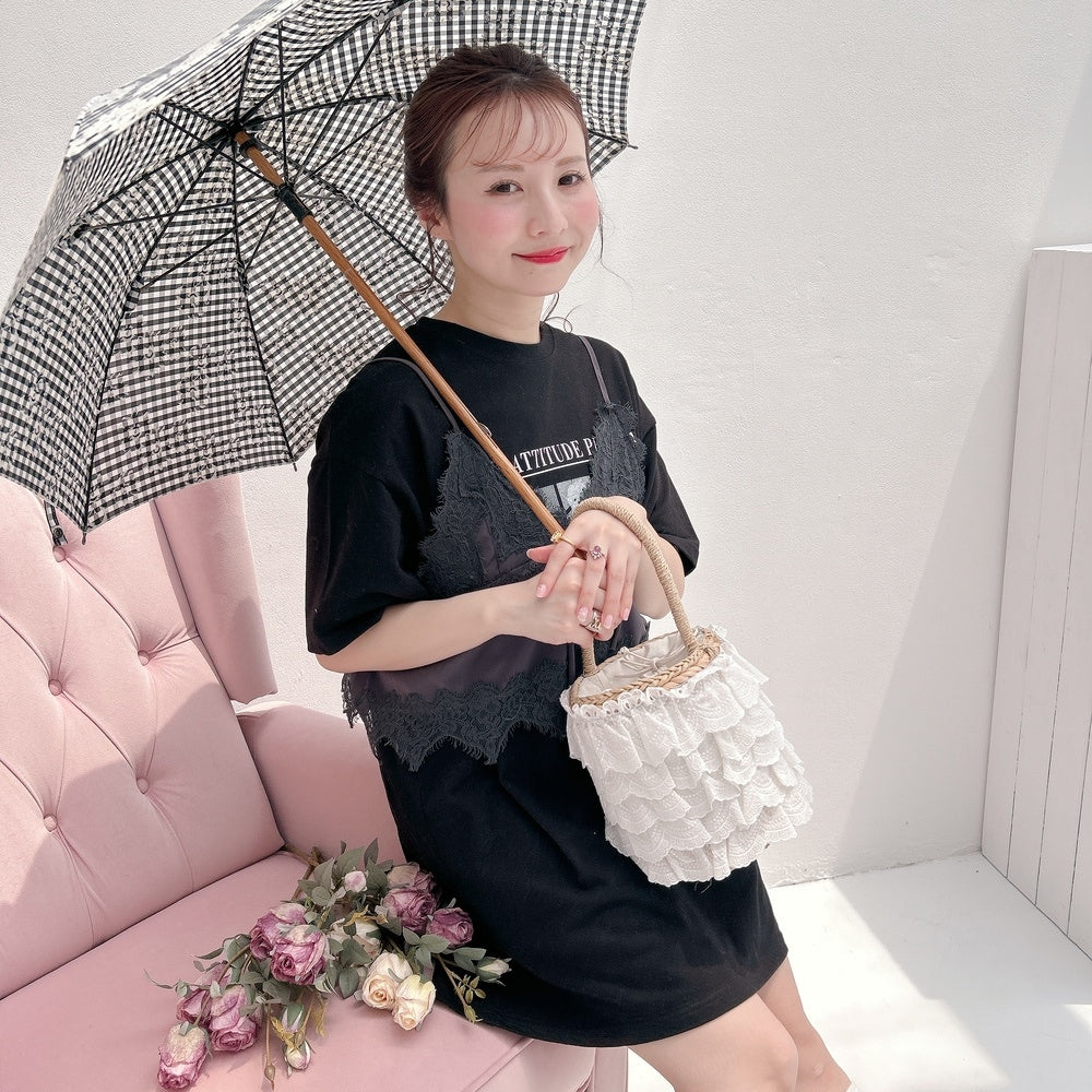 かごラフィア Frilly Picnic