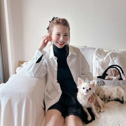 ★Bicolorタートルネック