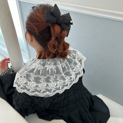 バレッタ Marshmallow Ribbon