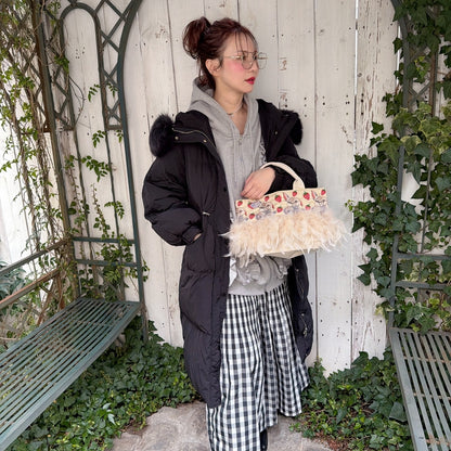 ★Furフード付ロングダウン2025