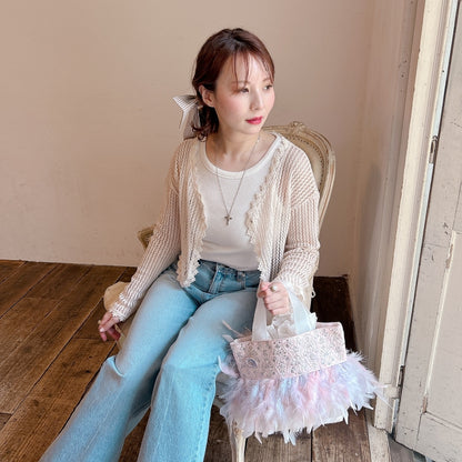 ★Bloomy クロシェットカーディガン