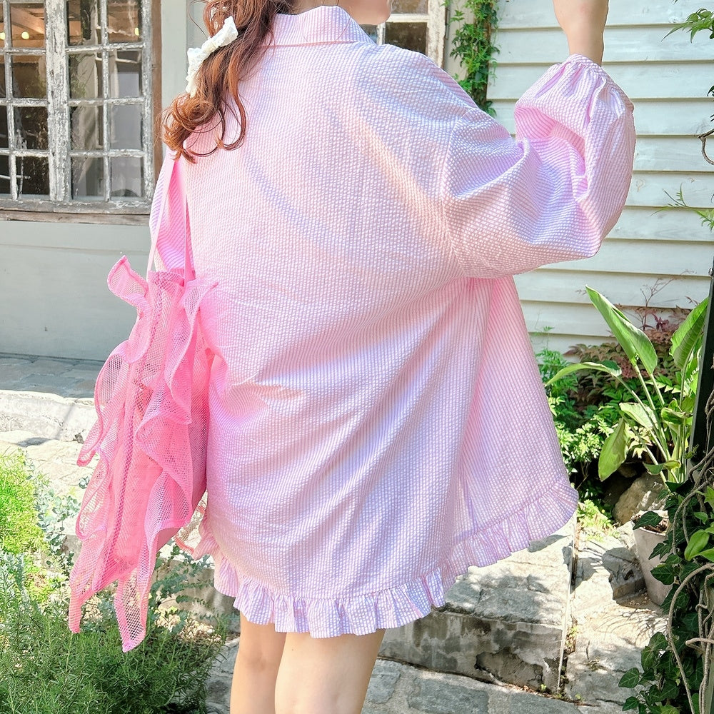 ★Pink Museシャツセットアップ