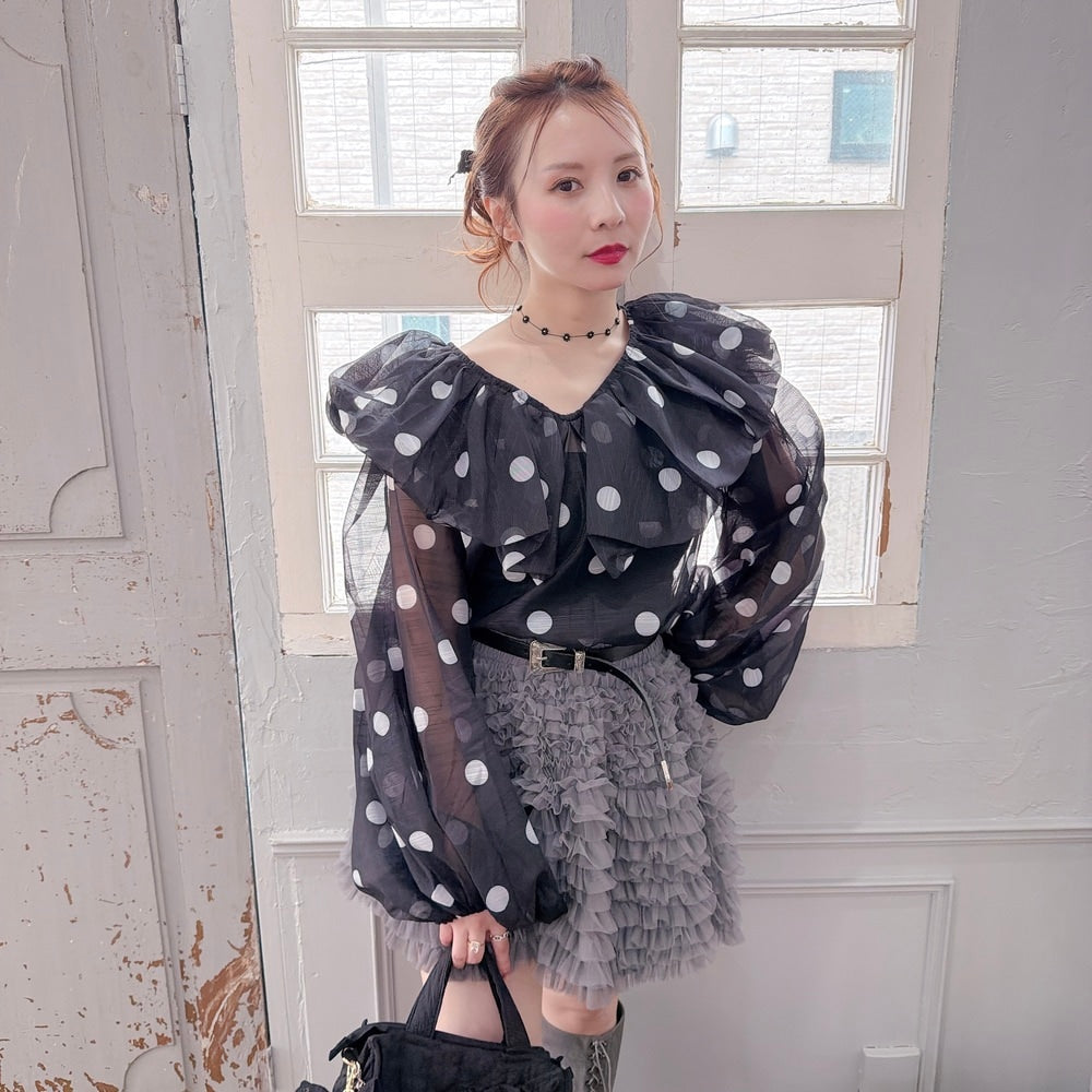 ★Petal Ruffleミニスカート