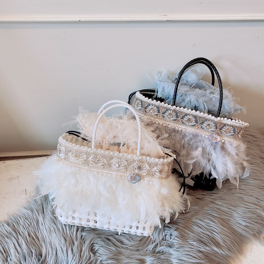 巾着バッグ Sea Anemone