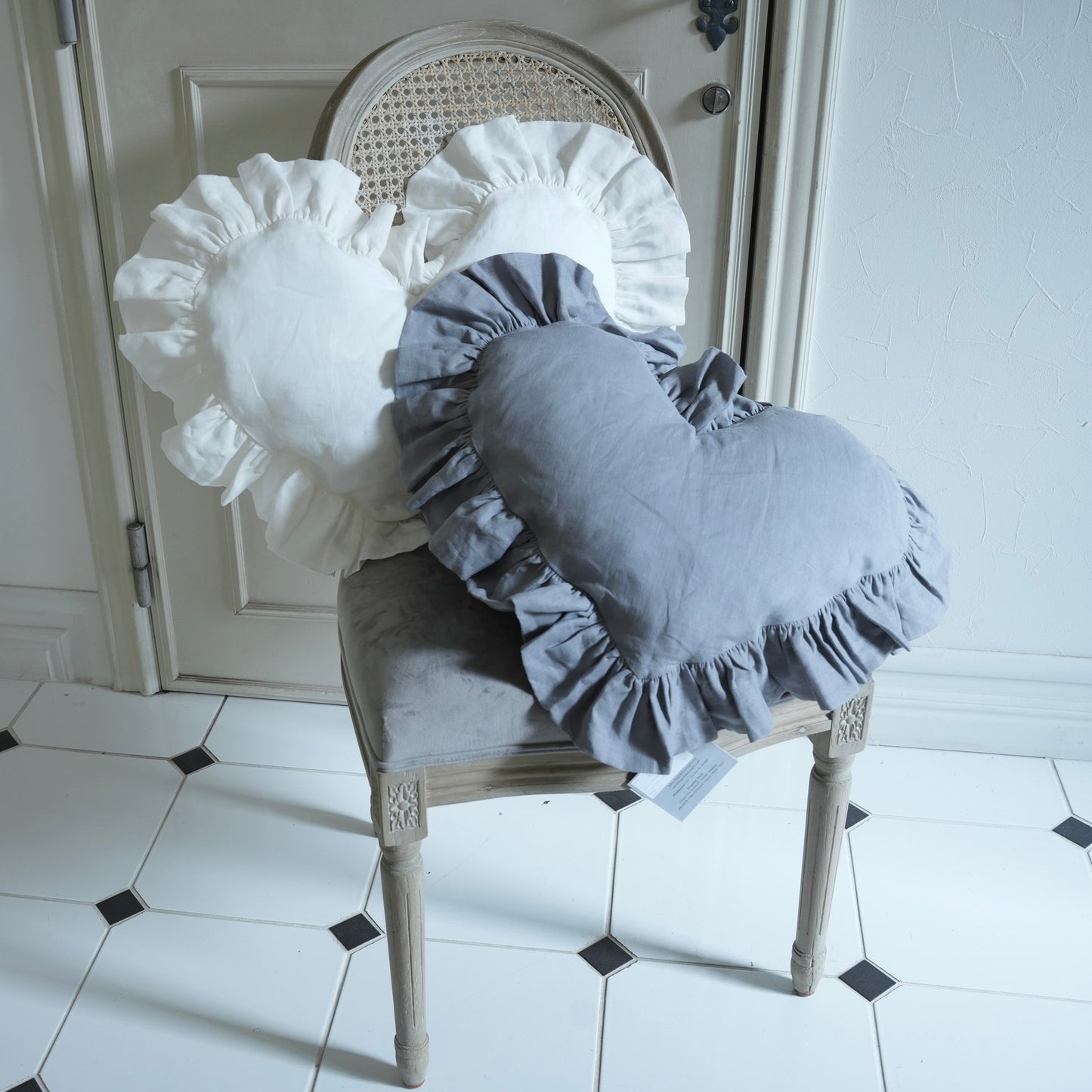 Borgo delle tovaglie ハートクッション