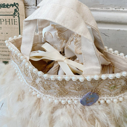 トート Wintry Meghan【アイボリー/グレー】