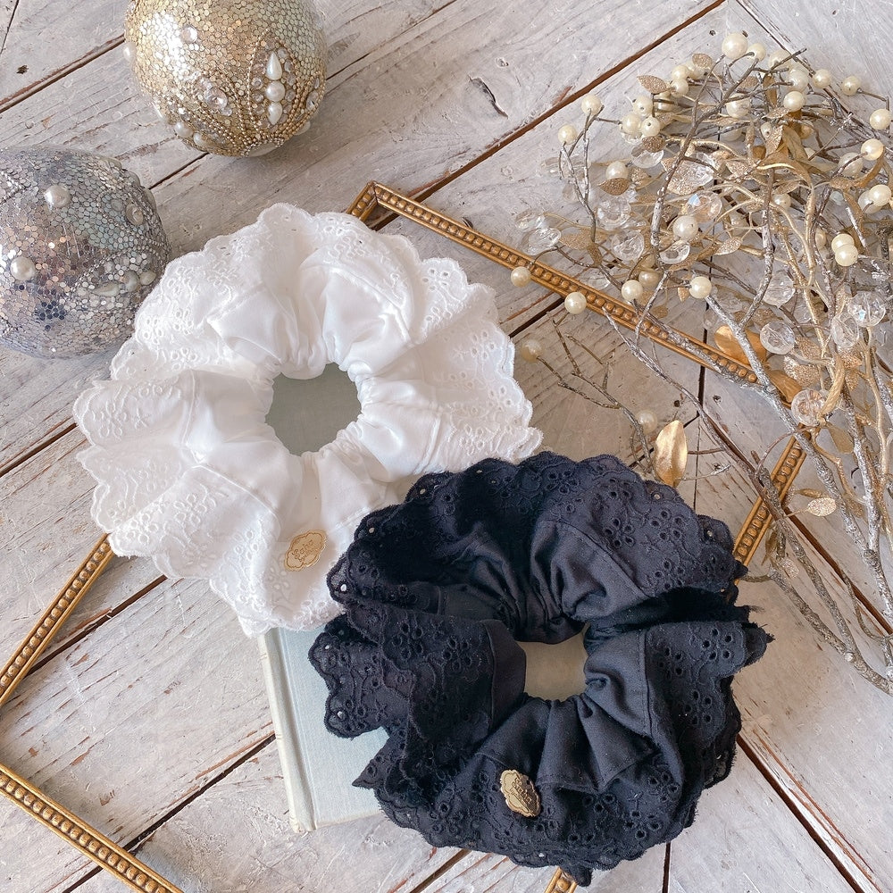 シュシュ Embroidery Lace