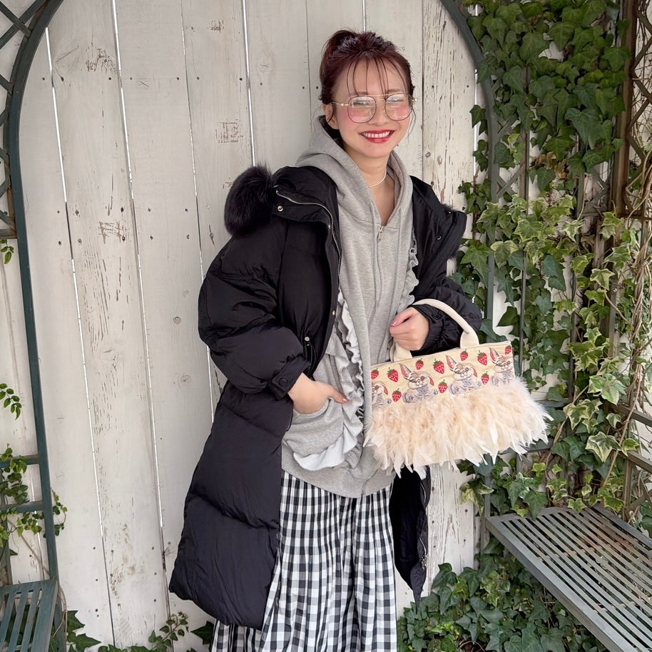 ★Furフード付ロングダウン2025