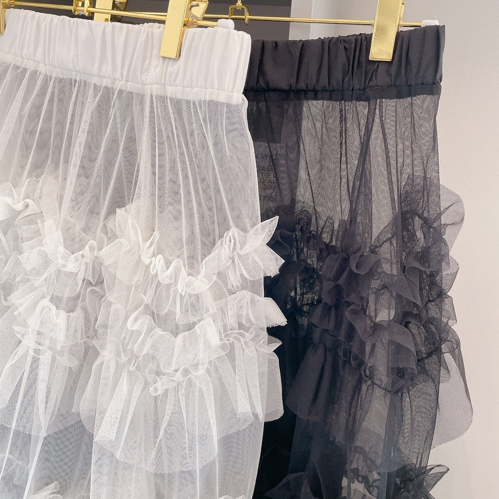 ★Primaシアーフリルスカート