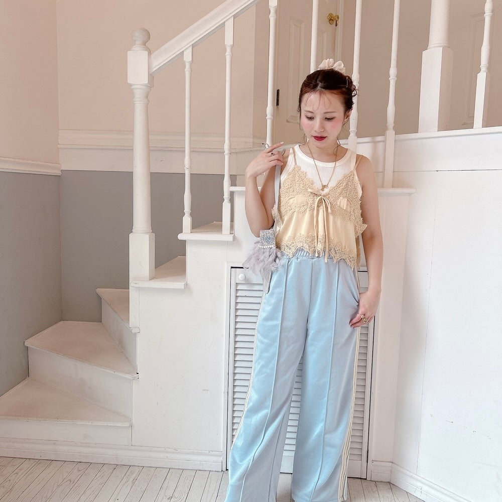 ★Croppedレースビスチェ