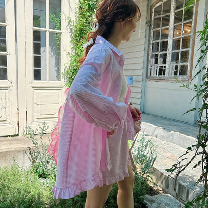 ★Pink Museシャツセットアップ