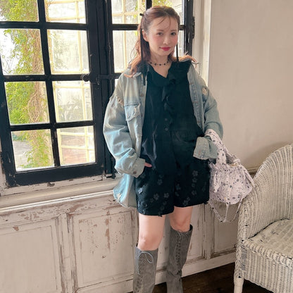 ★Bloomy Tweedショートパンツ