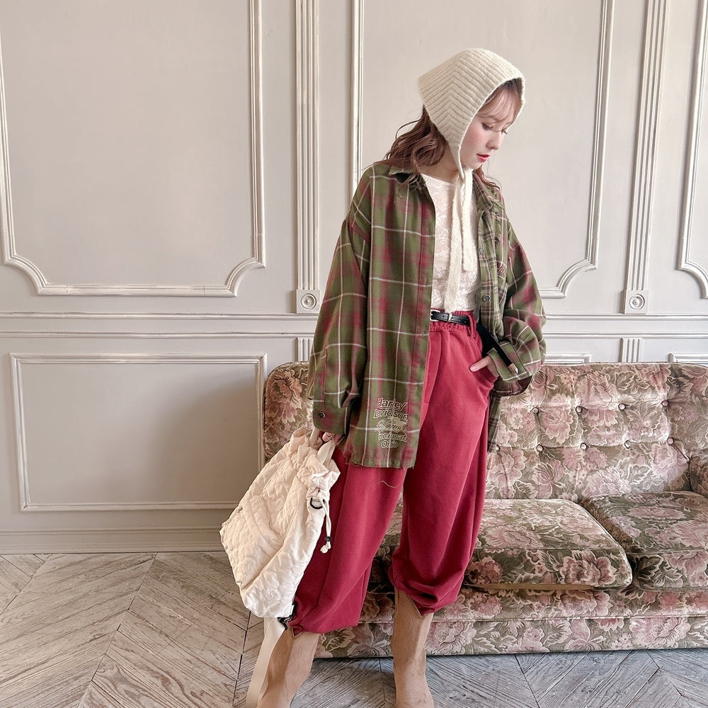 ★Cozy Loungeスウェット【ベルト付き】