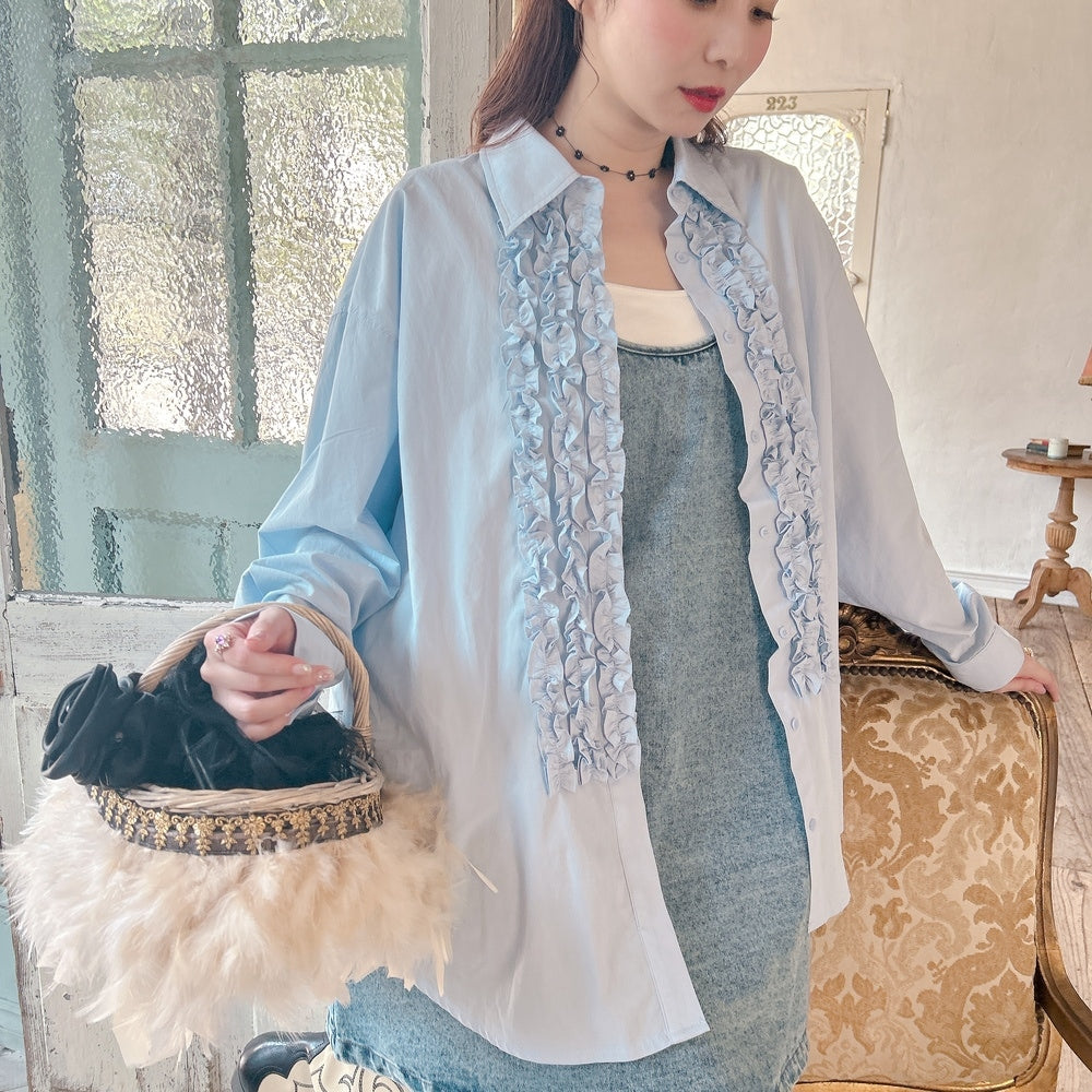 ★Dressy Frillシャツ