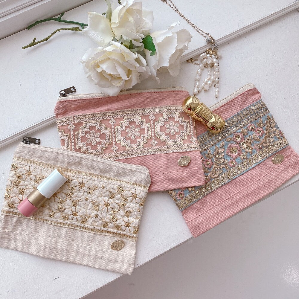 ポーチ Shabby Canvas Pouch