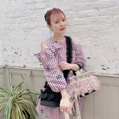 トート Wintry Meghan【スモーキーピンク】