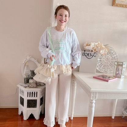 フリルバッグ Tweedy Bebe【アイボリー】1サイズ