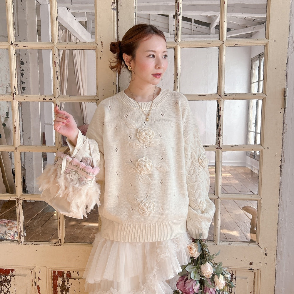 巾着＆トートSET Pom Pom Bunny