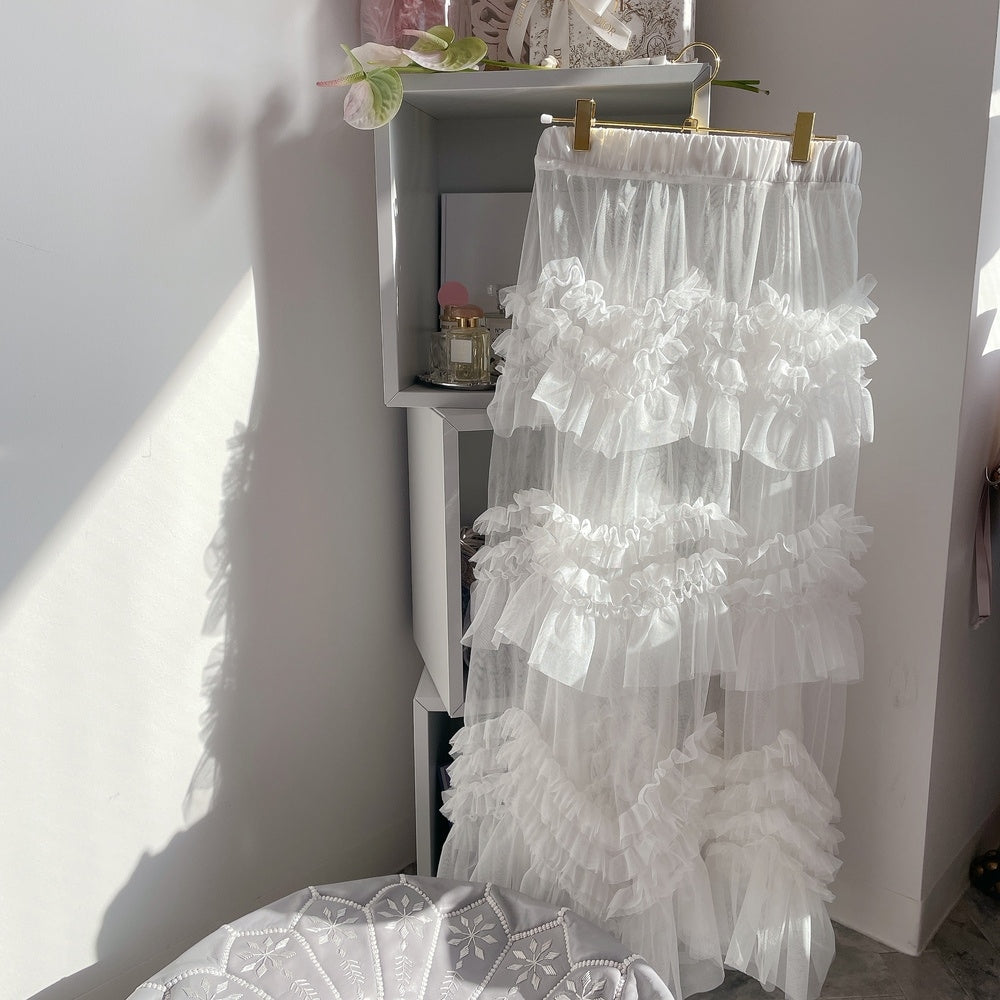 ★Primaシアーフリルスカート