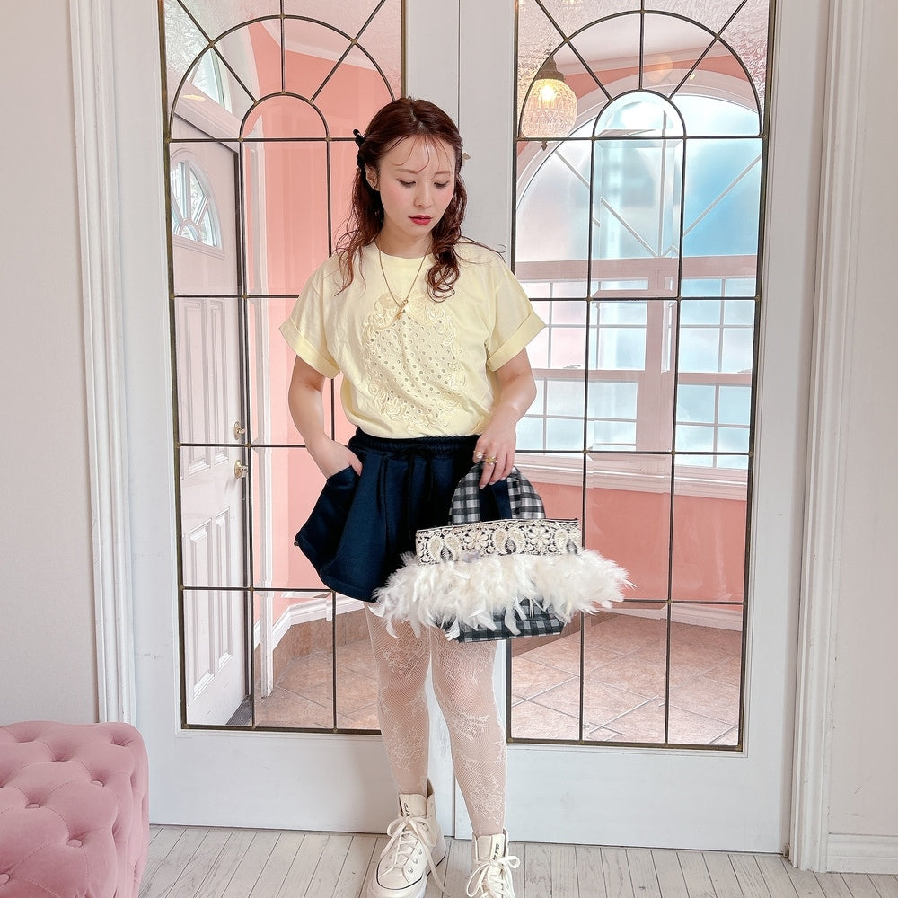 ★リボンEmbroideryTsh