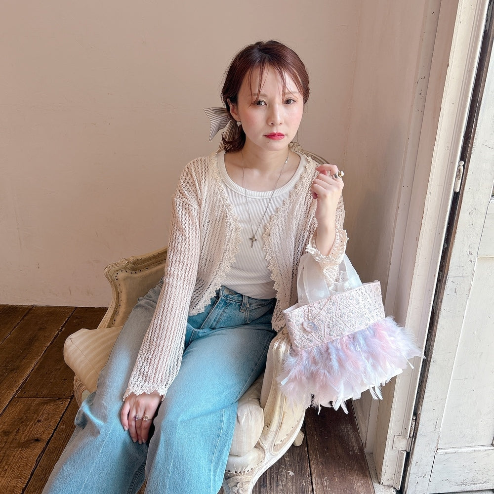 ★Bloomy クロシェットカーディガン