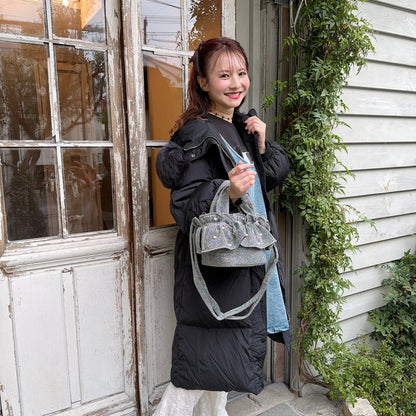 ミディフリルバッグ Pearlette Bebe