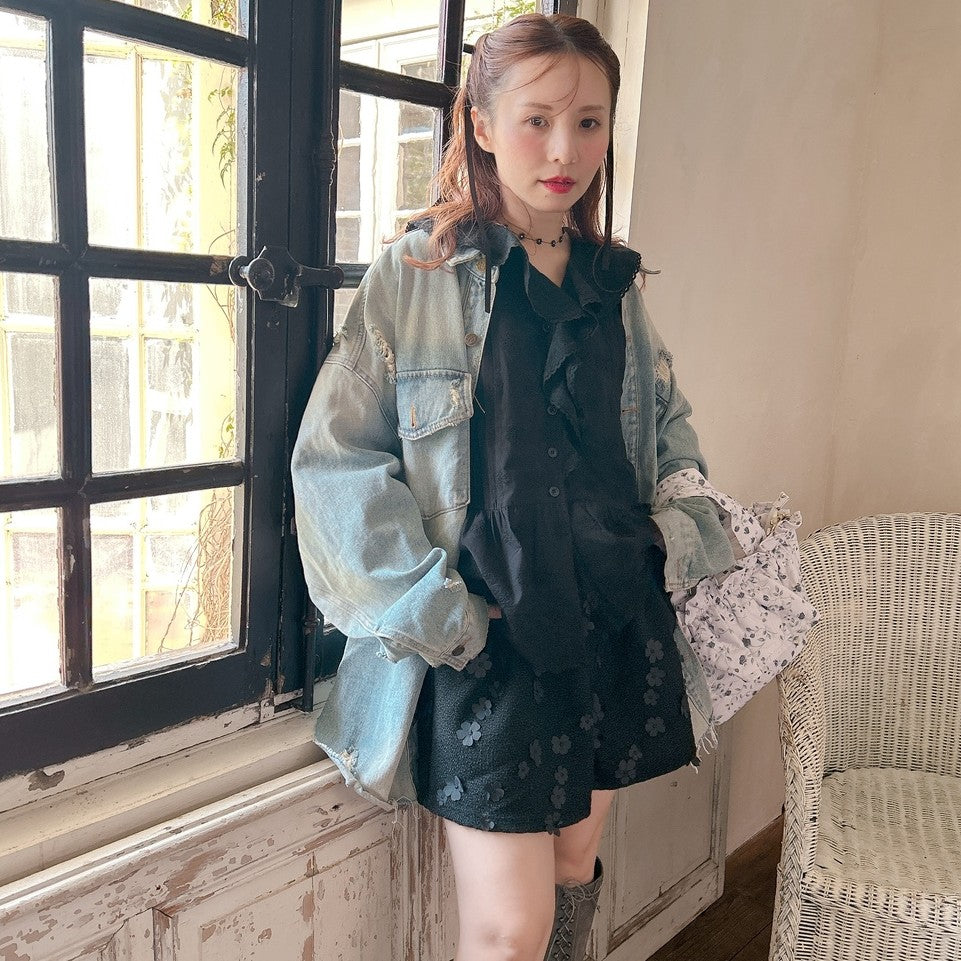 ★Bloomy Tweedショートパンツ