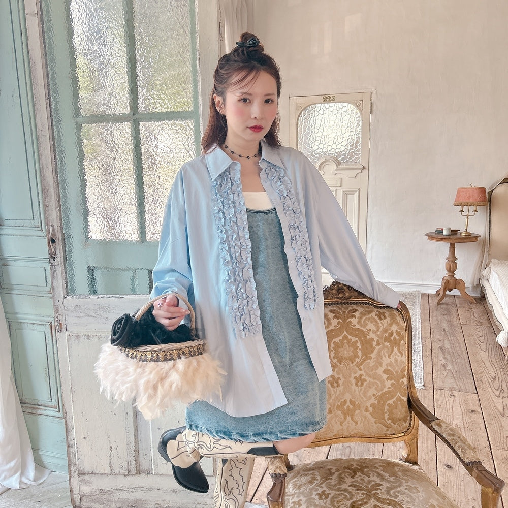 ★Dressy Frillシャツ