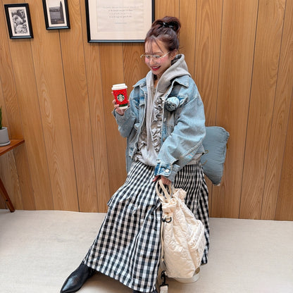 ★Gingham Merveilleスカート