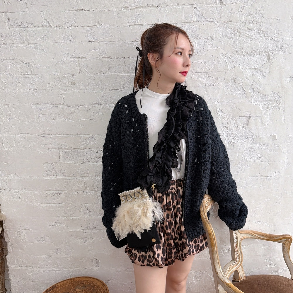 ★Clochetニットブルゾン