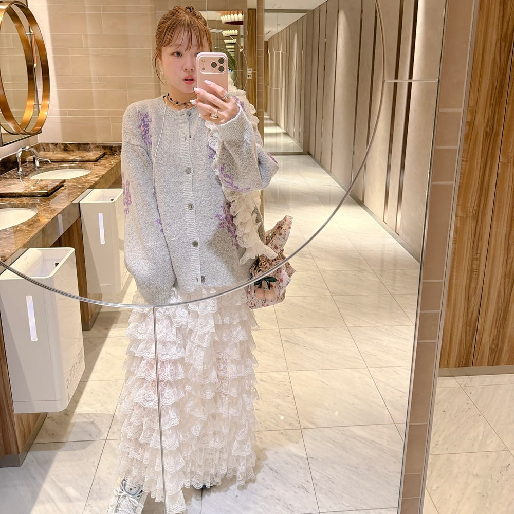 ★Sunday Bloomニットカーディガン