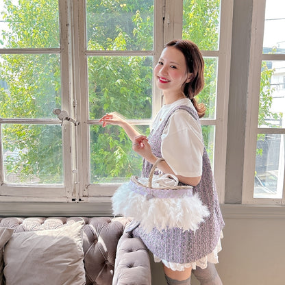 かご&巾着SET Moon Whisper Rattan