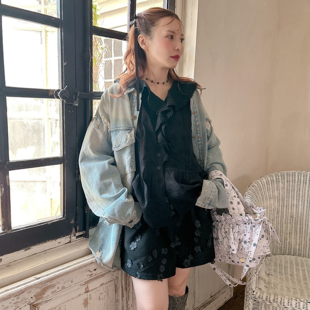 ★Bloomy Tweedショートパンツ