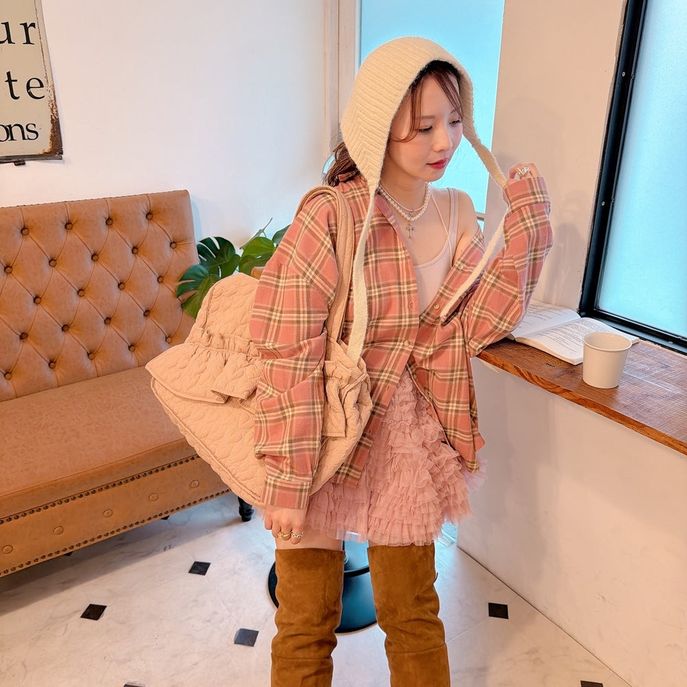 ★Boyfriendネルチェックシャツ