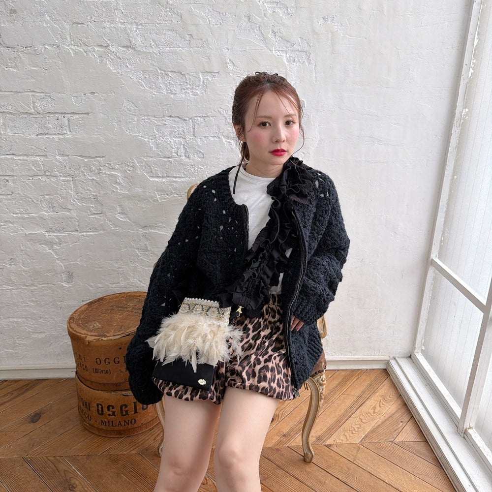 ★Clochetニットブルゾン