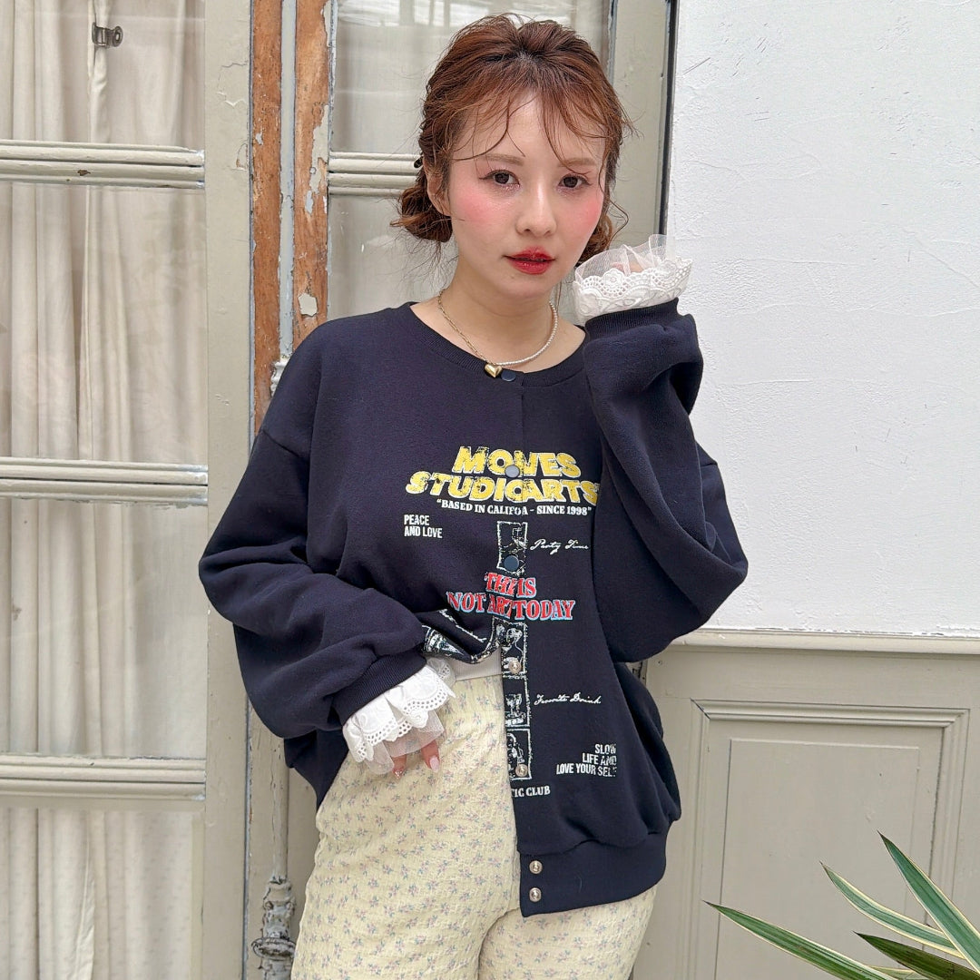 ★Charmant スウェットブルゾン