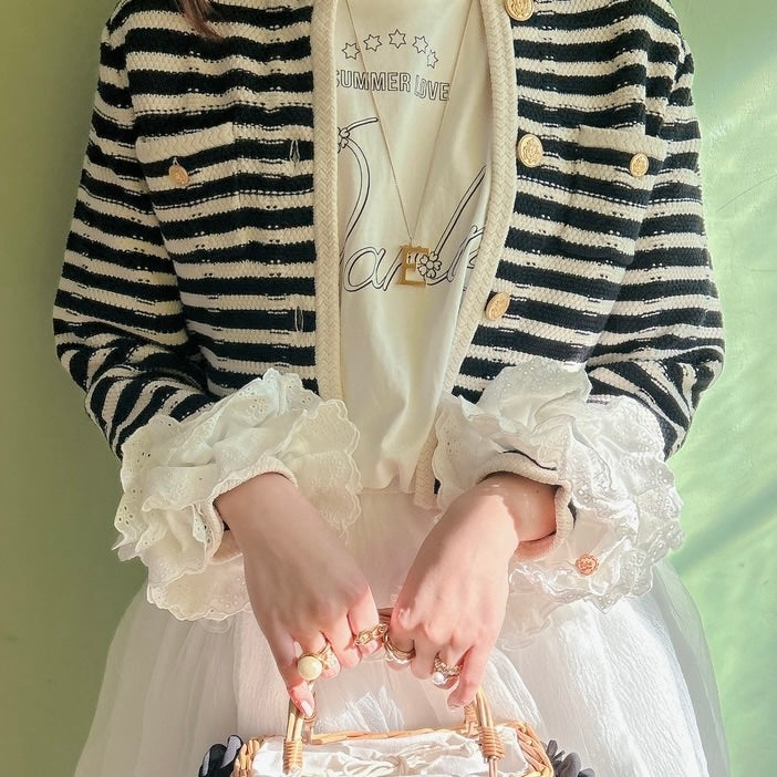 シュシュ Embroidery Lace