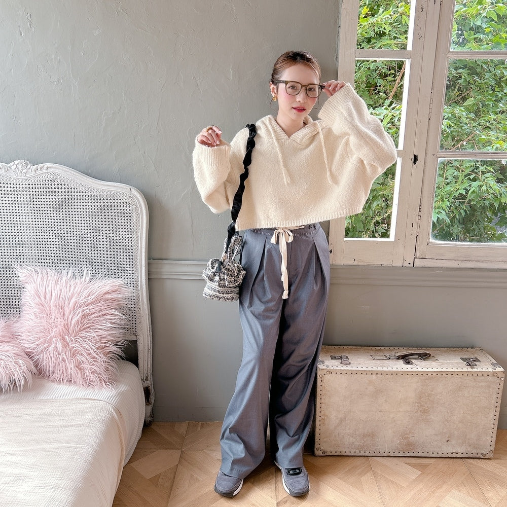 ★Mannishワイドパンツ