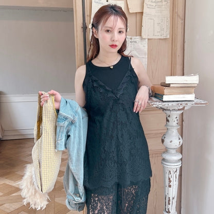 ★Moon Veilレースキャミ