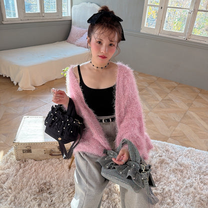 ミディフリルバッグ Pearlette Bebe