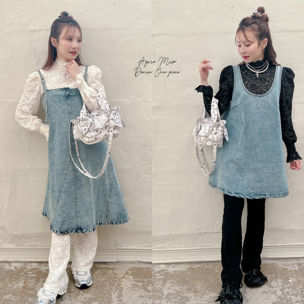 ★Azure Museデニムワンピース