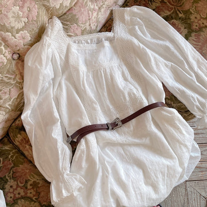 ★コットンレースDollyワンピース