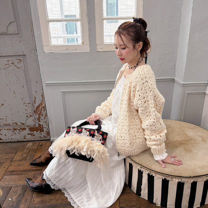 ★Clochetニットブルゾン