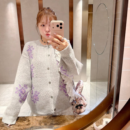 ★Sunday Bloomニットカーディガン