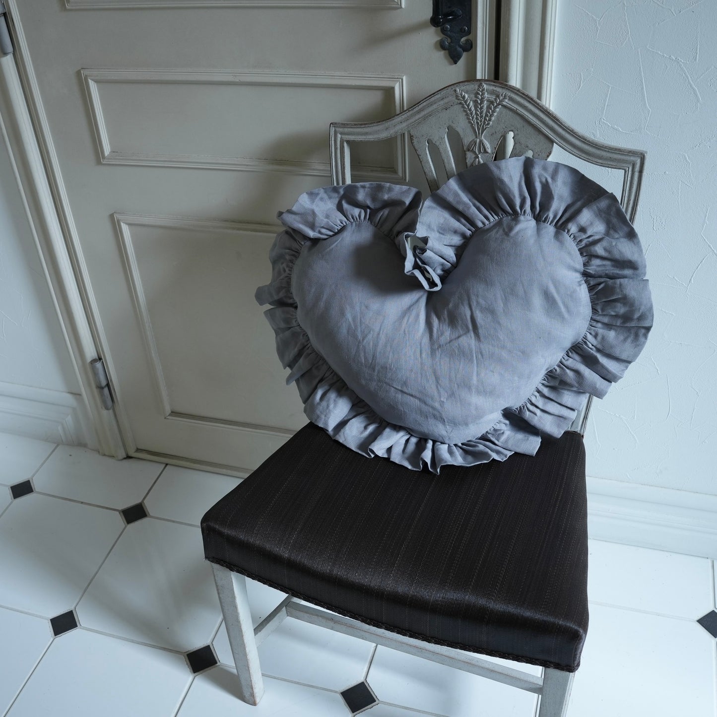 Borgo delle tovaglie ハートクッション